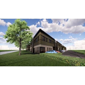 Verstrekte hypothecaire lening op een nieuw te bouwen bedrijfsgebouw, bestemd voor eigen gebruik, te Heinenoord Verstrekte hypothecaire lening op een nieuw te bouwen bedrijfsgebouw, bestemd voor eigen gebruik, te Heinenoord